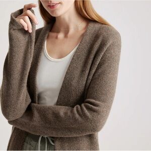 Quince Superfine Merino Wool Sweater Coat